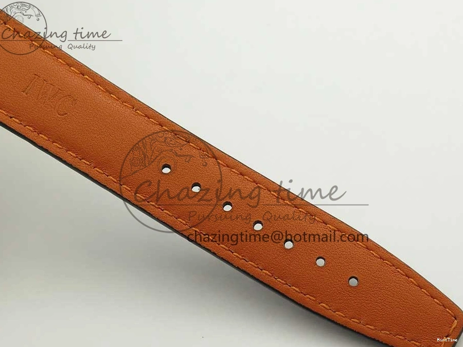 MIROTIME 0419 Portofino Automatic SS FKF 1:1 Best Edition Blue Dial on Blue Leather Strap A Cozy 7133